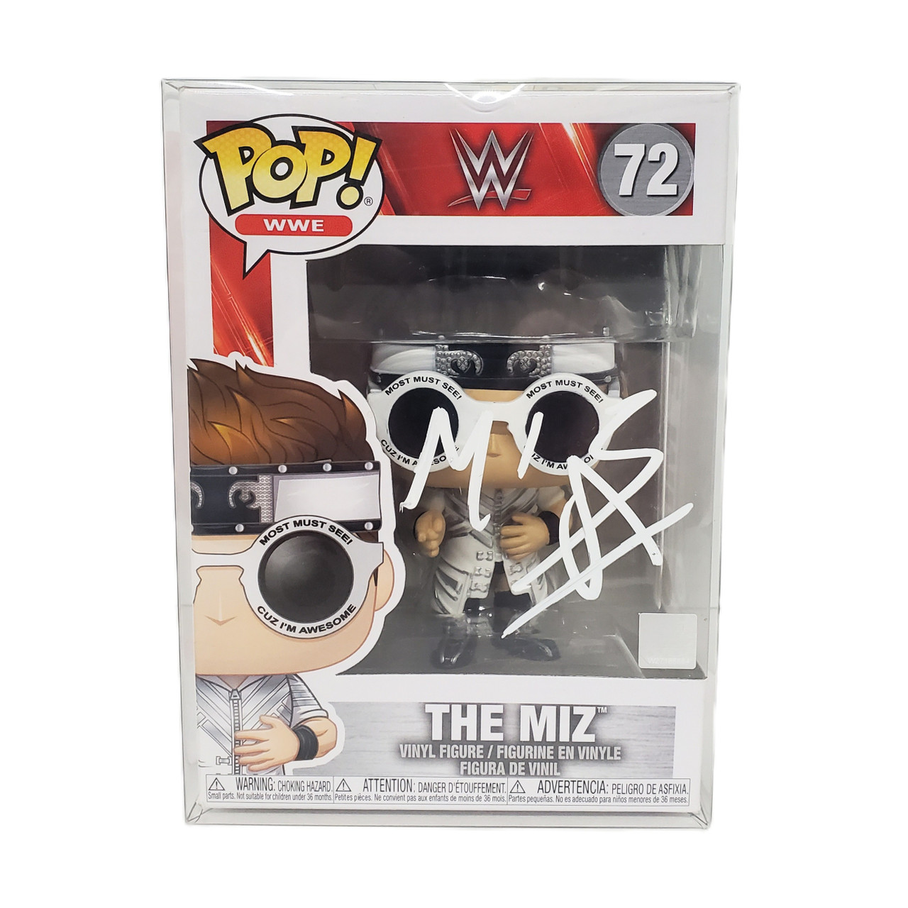 Funko Pop! #72 WWE The Miz Signed with JSA Certification