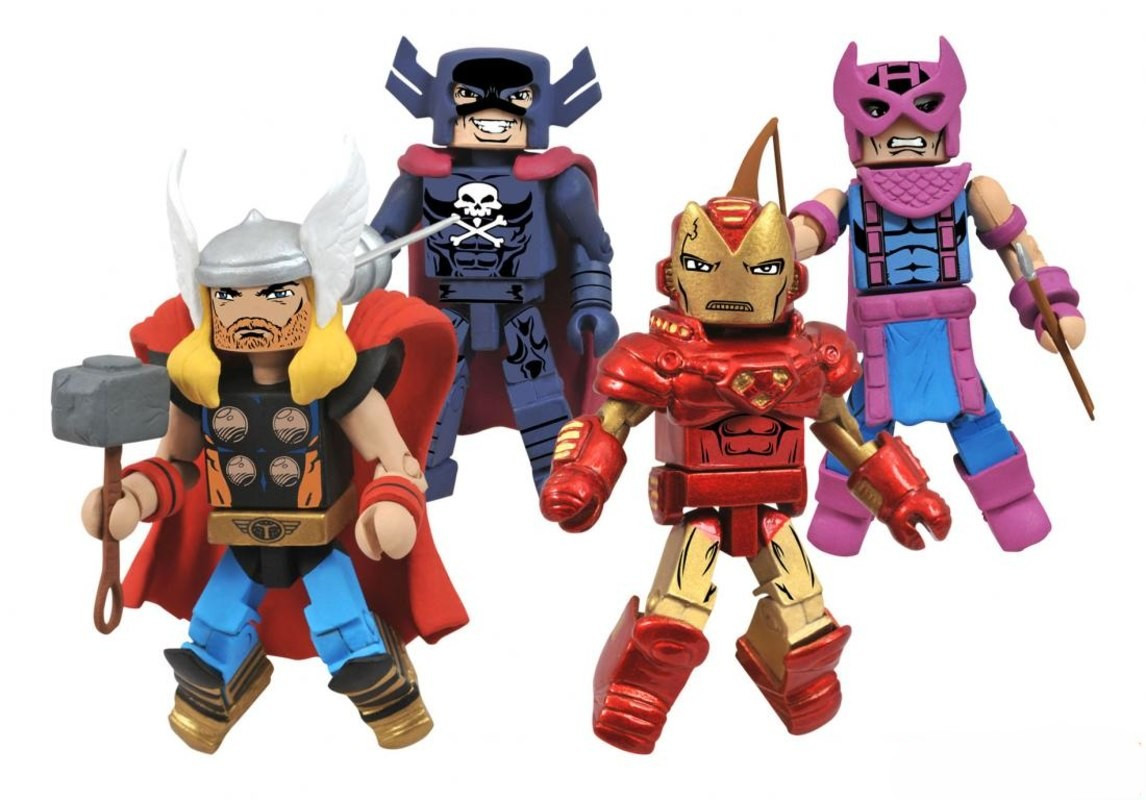 Minimates Marvel Disney Store Exclusive Avengers Set Iron Man