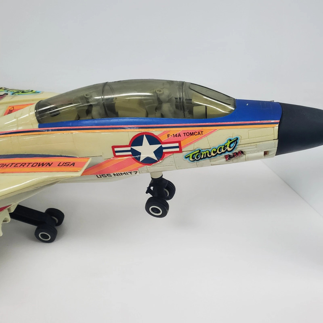 ミリタリー 1:18 F-14 Tomcat Skystriker Gijoe 1/18 Scale GI Joe