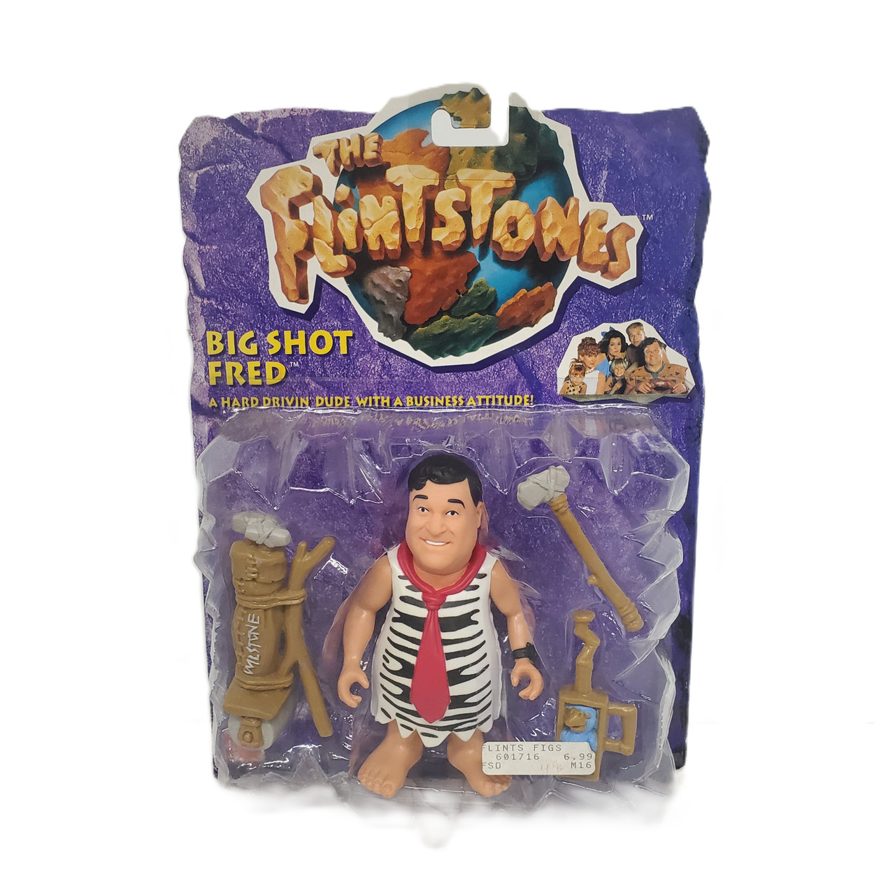 Mattel (1993) The Flintstones Movie Big Shot Fred Action Figure