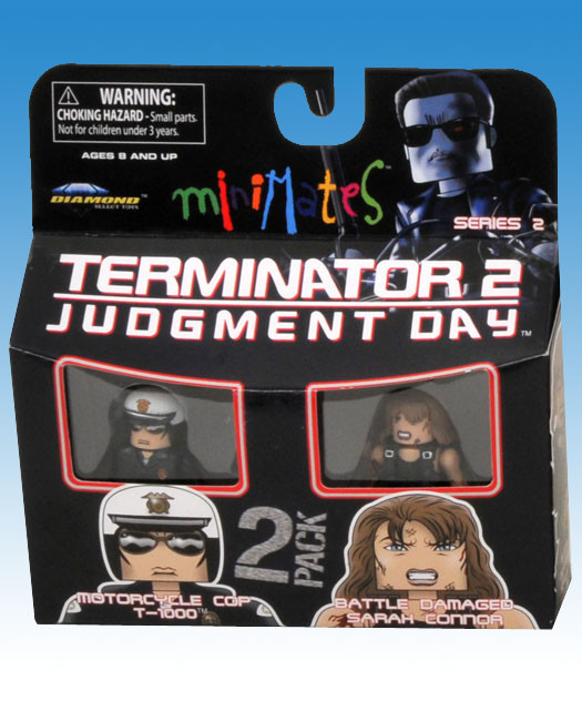 Minimates Terminator 2 Judgement Day Motorcycle Cop T-1000