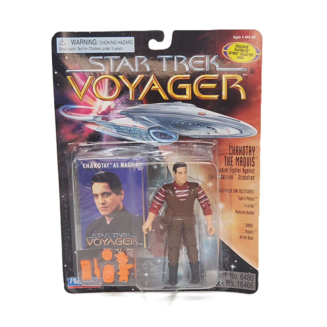 Playmates Star Trek Voyager Chakotay The Maquis Action Figure
