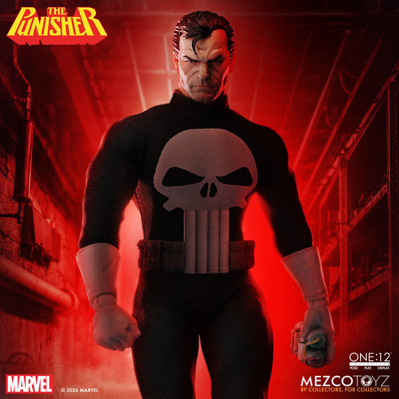 メズコ　one:12collective パニッシャー mezco Mezco One:12 Collective Punisher