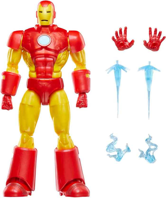 Hasbro Marvel Legends Retro Collection Iron Man Model 09