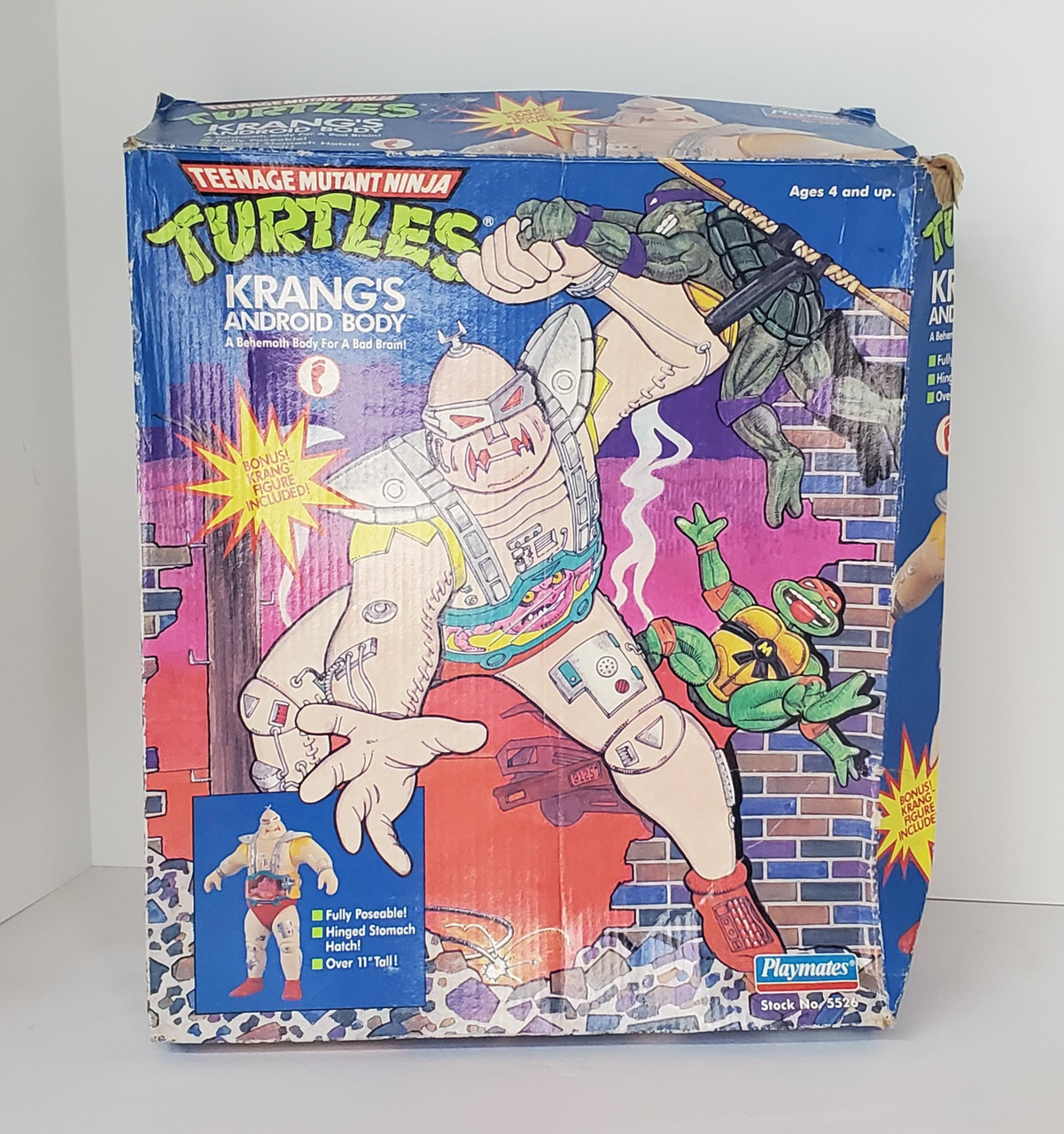Playmates (1991) TMNT Krang's Android Body 11in action figure