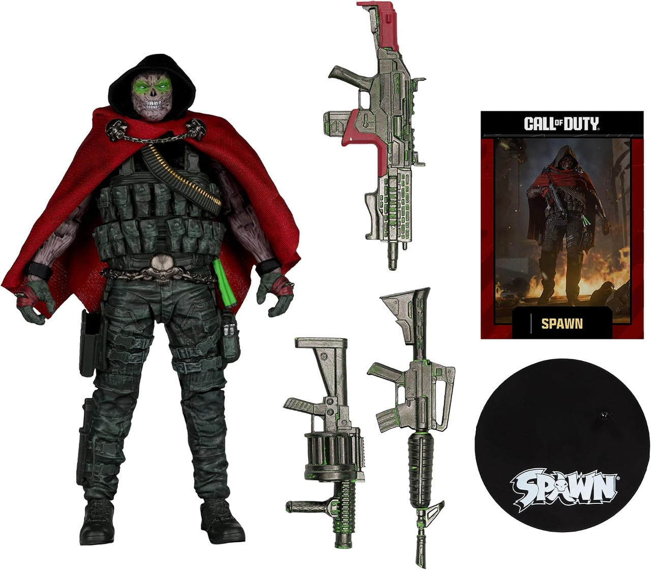 McFarlane Toys- Call of Duty Burned Spawn 7in Action Figure