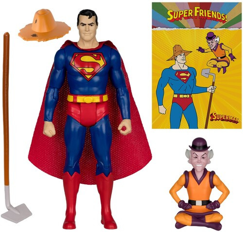 TY C２個セット ★未開封 DCコミック スーパーマン McFarlane Toys - DC Retro - Superman & Mr. Mxyzptlk (Super Friends