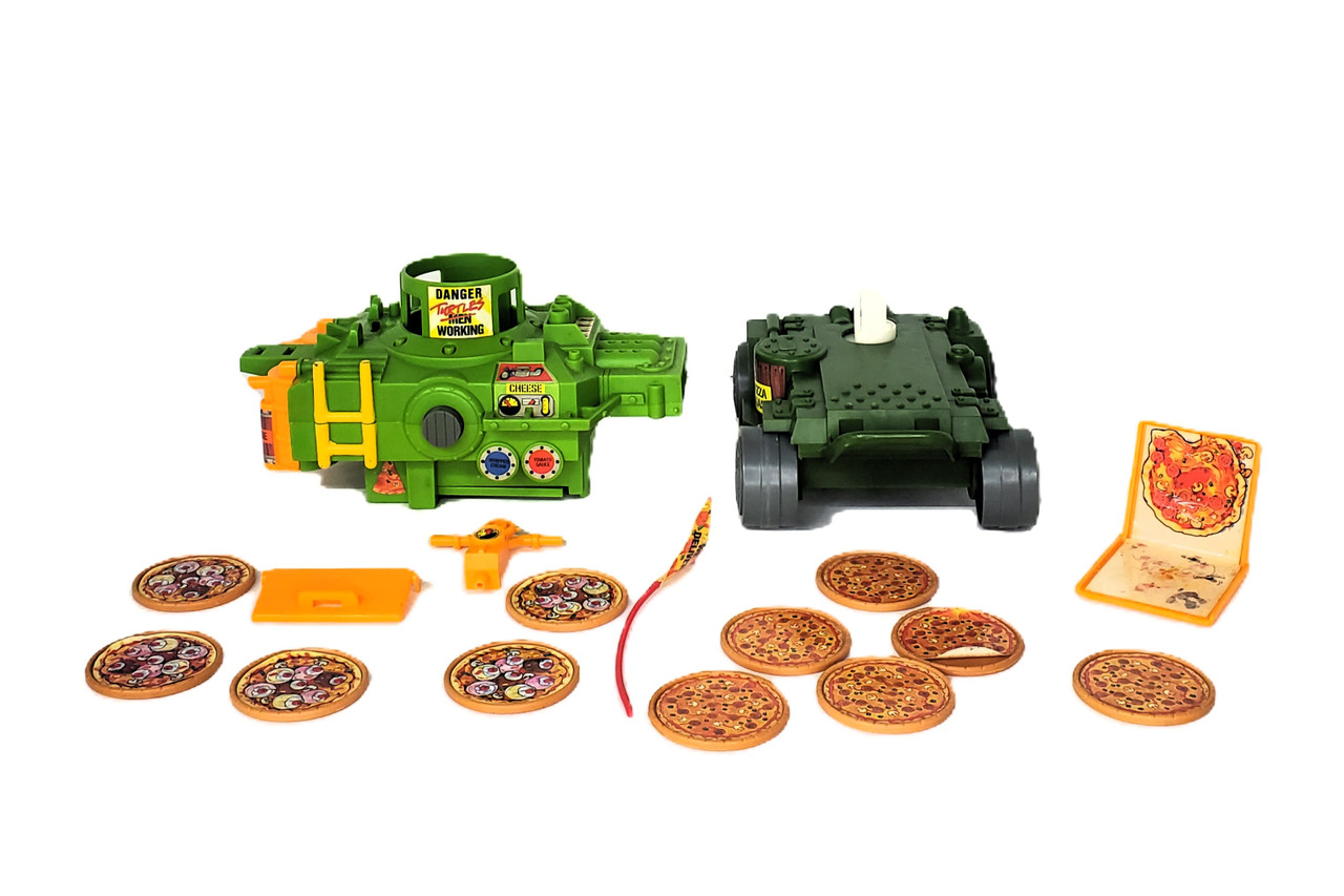 Playmates (1989) TMNT Pizza Thrower Turtle Assault Vehicle