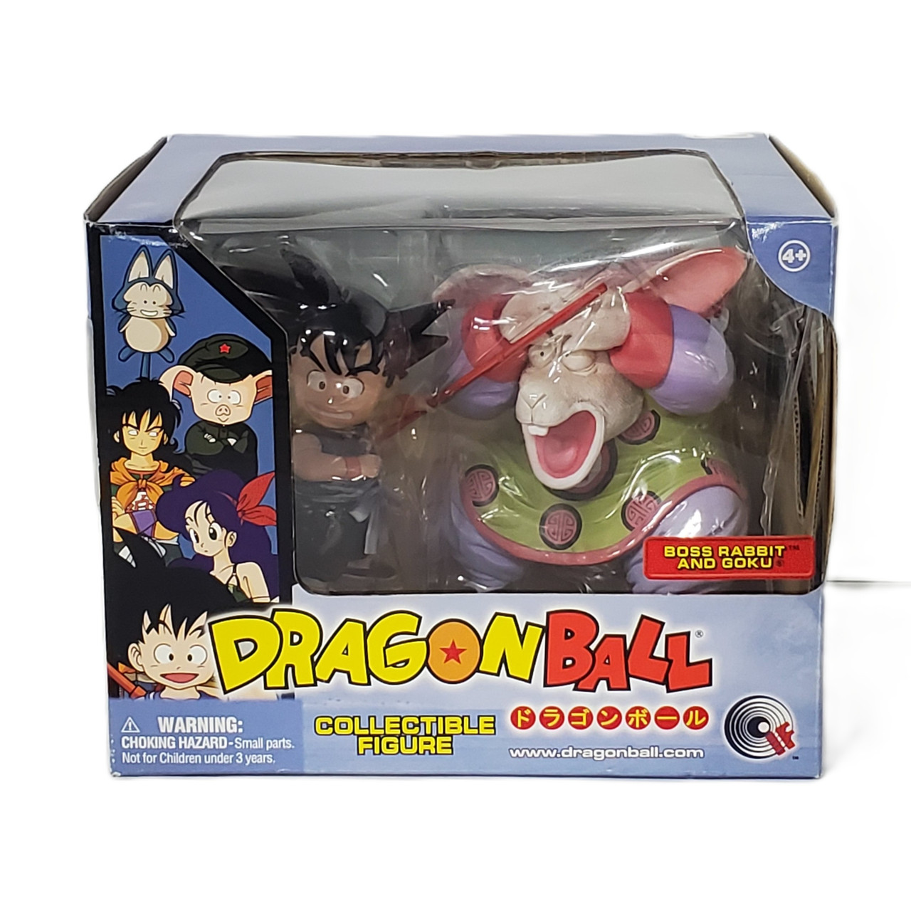コミック・アニメ Dragon Ball Boss Rabbit and Goku Figure Irwin Toys (2000) Dragonball Z Movie Collection Battle Damaged