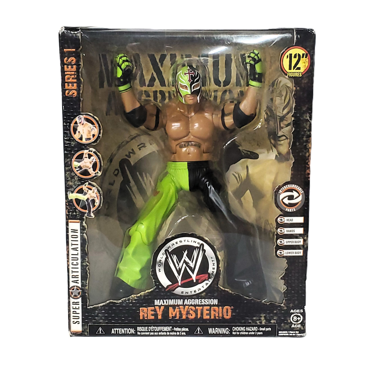 Jakks (2007) WWE Road To Wrestlemania XXIV Rey Mysterio And Chavo
