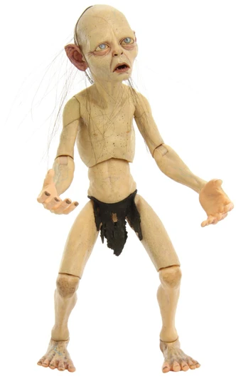 NECA The Lord Of The Rings Smeagol 1/4 scale action figure