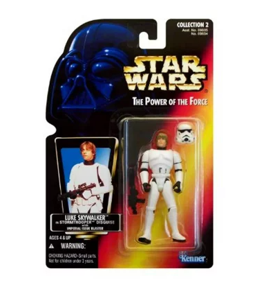 Hasbro Star Wars POTF Luke  Stormtrooper Disguise Action Figure