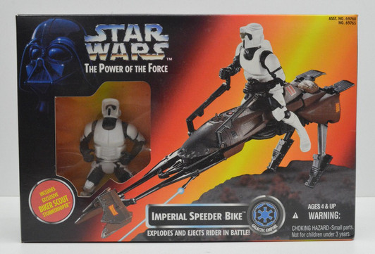 Hasbro Star Wars The Black Speeder Bike and Biker Scout 3.75" action figure