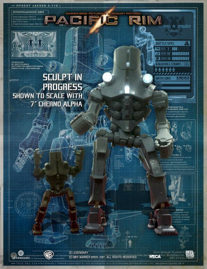 NECA Pacific Rim 18in Cherno Alpha Action Figure