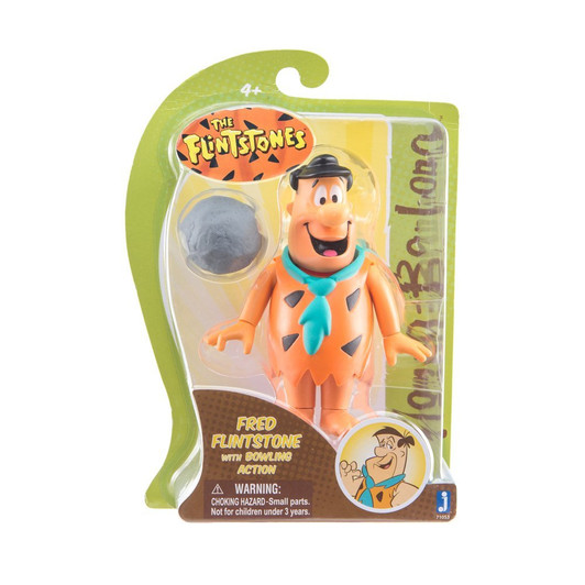 Jazwares Hanna Barbera The Flintstones Fred Flintstone 6" Action Figure