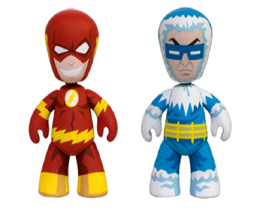 Mezco Mez-Itz DC Universe Flash and Captain Cold