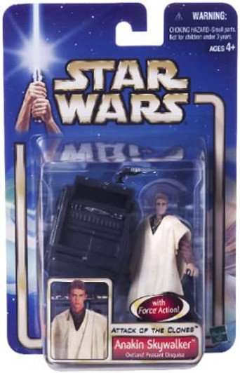 Hasbro Star Wars AOTC Anakin Outland Peasant Disguise Action Figure