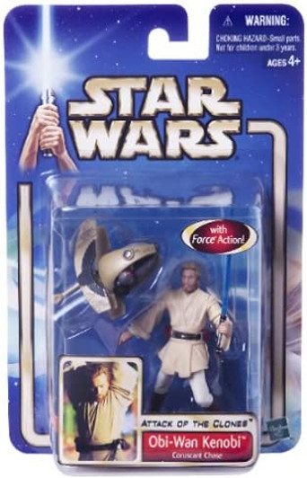 Hasbro Star Wars AOTC Obi-Wan Coruscant Chase Action Figure