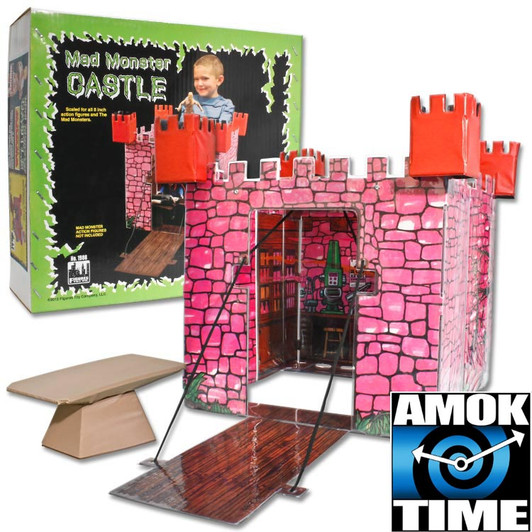 Mad Monster Retro Action Castle Playset