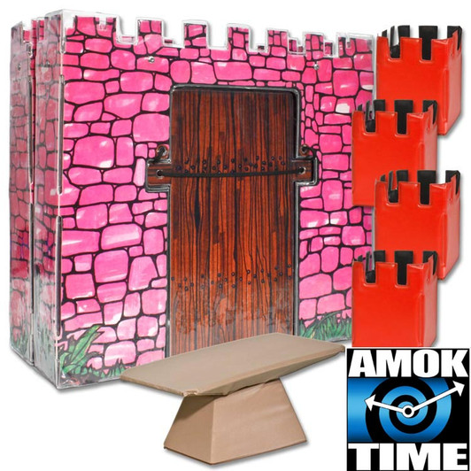 Mad Monster Retro Action Castle Playset