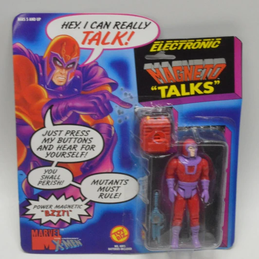 ToyBiz (1991) Marvel Super Heroes Electronic Magneto "Talks"