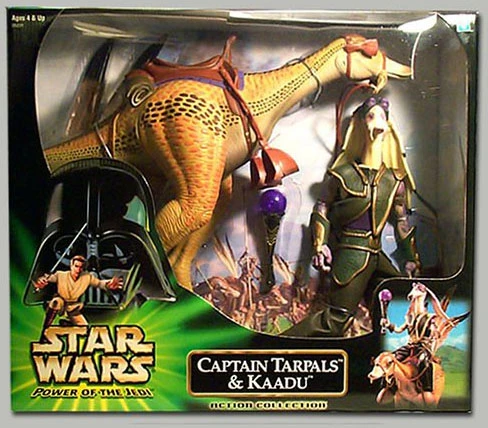 Star Wars Action Collection Captain Tarpals and Kaadu 12" Action Figure