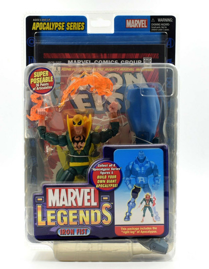 ToyBiz Marvel Legends Iron Fist (Green Outfit) 6" Action Figure