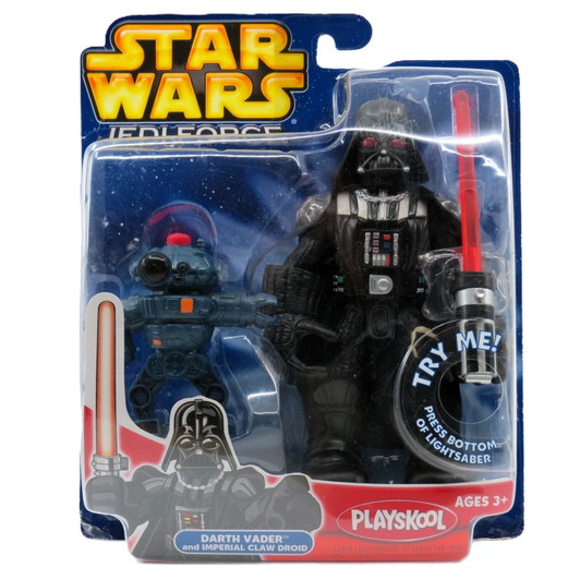 Playskool Star Wars Jedi Force Darth Vader with Imperial Claw Droid