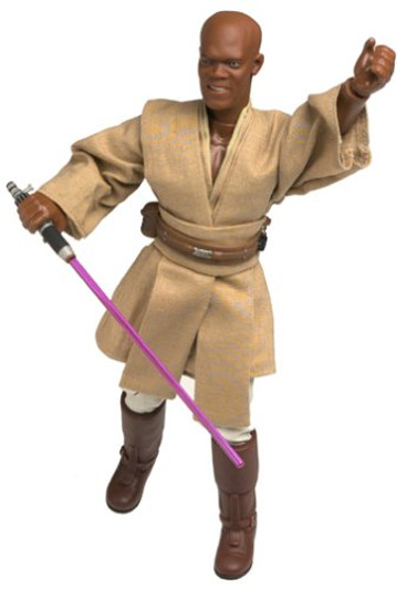 Hasbro Star Wars Action Collection Mace Windu 12in Action Figure
