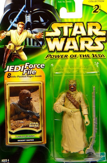 Hasbro (2000) Power of the Jedi Tusken Raider Desert Sniper 3.75" action figure