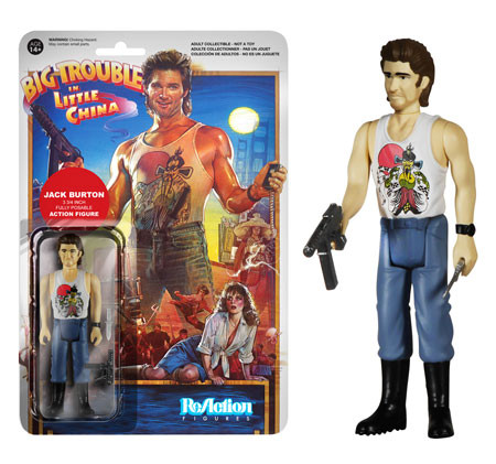 Funko ReAction Big Trouble in Little China Jack Burton Action Figure