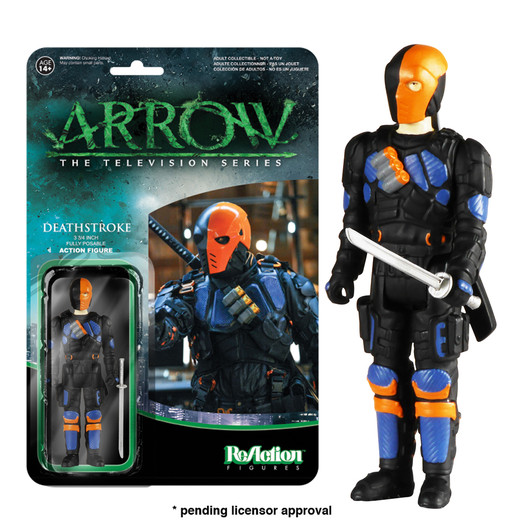 Funko Reaction: Arrow Deathstroke action figure