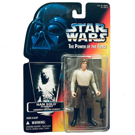 Kenner Star Wars POTF Han Solo in Carbonite Action Figure