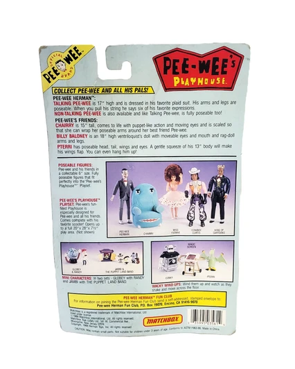 Matchbox (1988) Pee-Wee Herman Action Figure