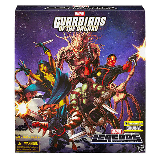 Hasbro Marvel Legends Guardians of the Galaxy Legends 6in Action Figure Box Set