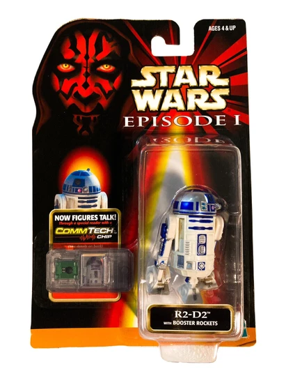 Hasbro Star Wars Episode I R2-D2 Booster Rockets Action Figure