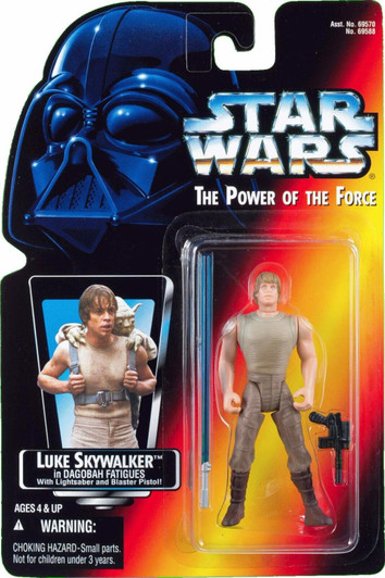 Kenner Star Wars POTF Luke in Dagobah Fatigues Action Figure