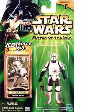 Star Wars - Scout Trooper Imperial Patrol Action Figure