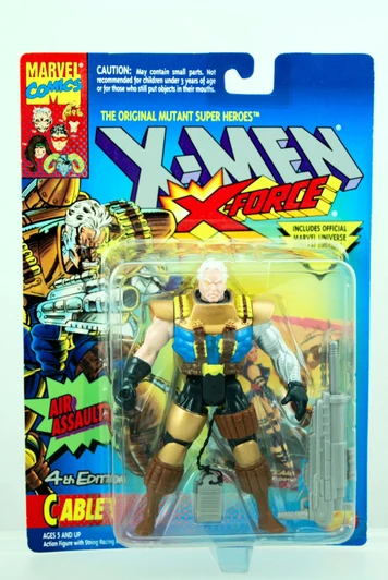 ToyBiz (1994) X-men X-Force Cable 4th Ed  Action Figure