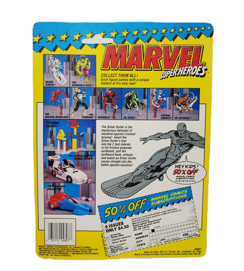 ToyBiz (1990) Marvel Superheroes Silver Surfer Action Figure
