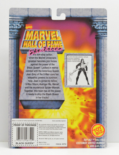 ToyBiz She Force Black Queen Action Figure