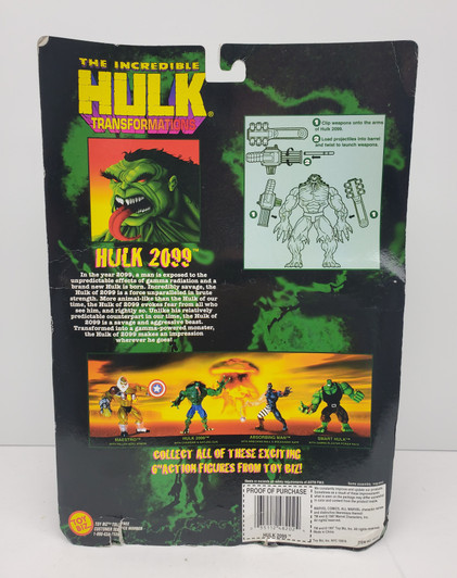 ToyBiz (1997) Hulk Transformation HULK 2099 Action Figure