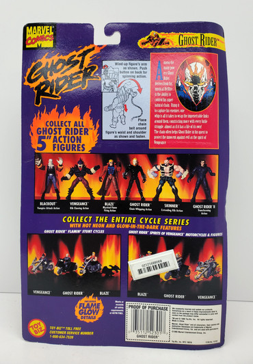 ToyBiz (1995) Ghost Rider Chain Whipping Action Figure