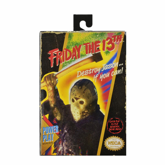 Friday the 13th - 7" Scale Figure - Jason (Classic Video Game Appearance w/ Theme Music)