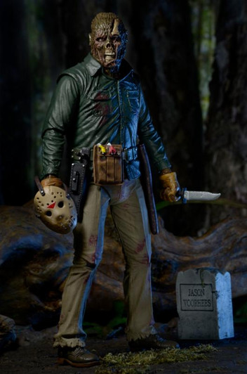 特撮 Neca - Figurine - Friday 13th - Jason Voorhees final Chapter Battle Damaged - 0634482397886 NECA Friday the 13th The Final Chapter Jason Voorhees Battle