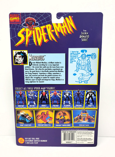 ToyBiz (1995) Morbius Spiderman TAS Action Figure