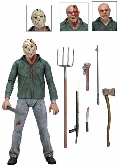 NECA Friday the 13th 7" Scale Action Figure Ultimate Part 3 Jason