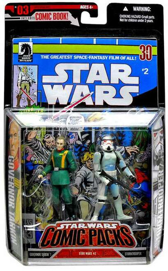 Hasbro (2007) Star Wars Comic Packs #13 Koffi Arana and Bultar Swan