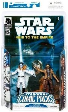 Star Wars Comic Packs Heir to the Empire Grand Admiral Thrawn and Talon Karrde action figure 2 pack