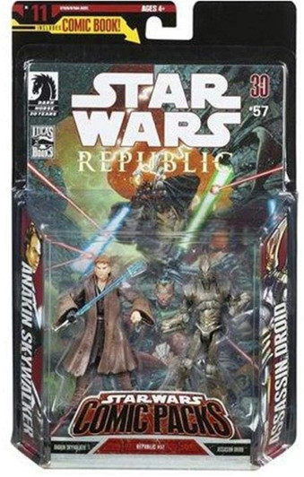 Hasbro Star Wars Comic Packs #11 Anakin  & Assassin Droid